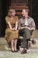 Kate Eastwood Norris (Beatrice) and P.J. Sosko (Benedick), Much Ado About Nothing, directed by Nick Hutchison, Folger Theatre, 2005. Carol Pratt.