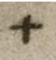 A cross or plus sign.