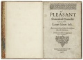 The title page of the 1598 First Quarto edition of Love's Labor's Lost. STC 22294 copy 1.