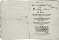 The 1609 Second Quarto title page of Pericles. STC 22335 copy 1.