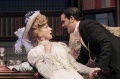 Kate Eastwood Norris (Lady Teazle) and Cody Nickell (Joseph Surface), The School for Scandal, by Richard Brinsley Sheridan, directed by Richard Clifford, Folger Theatre, 2008. Carol Pratt.