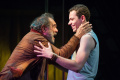 Falstaff (Edward Gero) and Prince Hal (Avery Whitted) have a laugh. C. Stanley Photography.