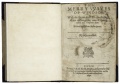 The title page of The Merry Wives of Windsor printed in the 1630 Third Quarto.