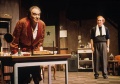 Floyd King (Norman), Ted van Griethuysen (Sir), The Dresser, by Ronald Harwood, directed by Michael Tolaydo, Folger Theatre, 1999. Ken Cobb.