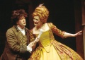 Bruce Nelson (Tony Lumpkin) and Catherine Flye (Mrs. Hardcastle), She Stoops to Conquer, by Oliver Goldsmith, directed by Richard Clifford, Folger Theatre, 2002. Carol Pratt.