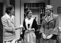 Catherine Flye (Amanda Prynne), Annie Houston (Louise), and Lucy Symons (Sibyl Chase), Private Lives, by Noel Coward, directed by Pat Carroll, Folger Theatre co-produced with Interact Theatre Company, 1995. Julie Ainsworth.