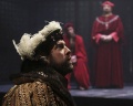 Ian Merrill Peakes (Henry VIII), Henry VIII, directed by Robert Richmond, Folger Theatre, 2010. Carol Pratt.